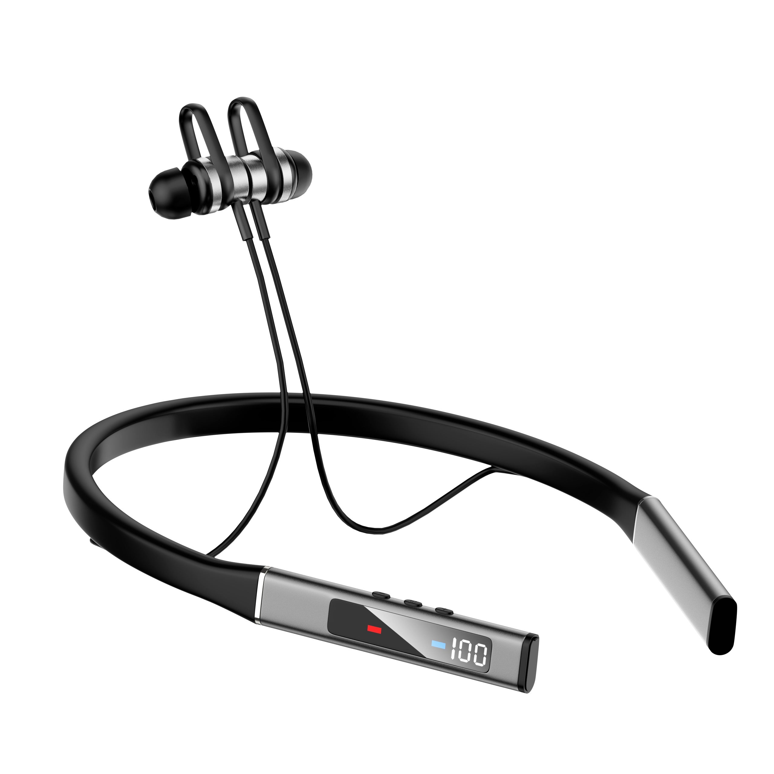 K18 Neckband Bluetooth Headphones Earphones HD Stereo HiFi Sound Headsets with 100H Working Time for Clear Calls Work Music Conference for Cell Phones Laptop PC Tablet K18 Neckband Bluetooth Headphones Earphones HD Stereo HiFi Sound Headsets with 100H Working Time for Clear Calls Work Music Conference for Cell Phones Laptop PC Tablet